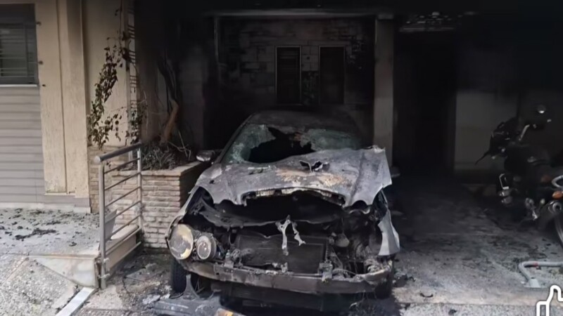 Εμπρηστική επίθεση στου Ζωγράφου: Κάηκε όχημα αντιδημάρχου