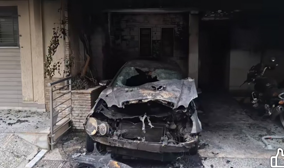 Εμπρηστική επίθεση στου Ζωγράφου: Κάηκε όχημα αντιδημάρχου