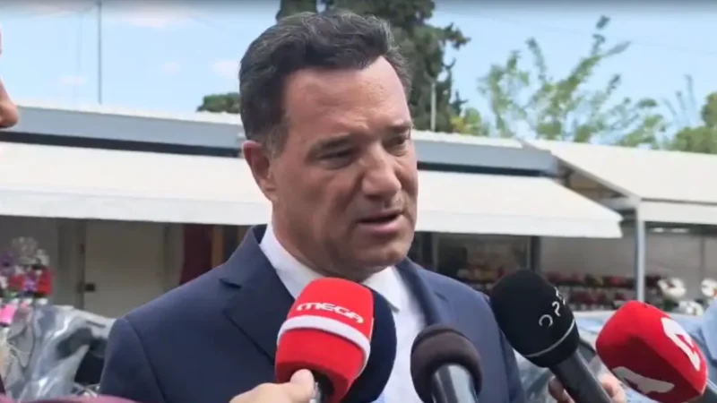 Άδωνις Γεωργιάδης: ” Συγγνώμη που το σύστημα δεν μπόρεσε να προστατεύσει τον Γιώργο Μαζωνάκη ”