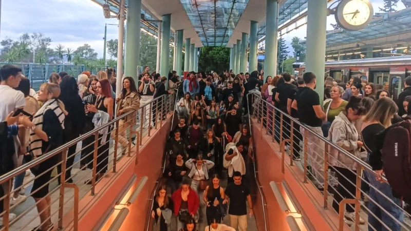 Η μεγάλη έξοδος από το ΟΑΚΑ: 35.000 άτομα μετακινήθηκαν με τον ΗΣΑΠ μετά τη συναυλία της Άννας Βίσση
