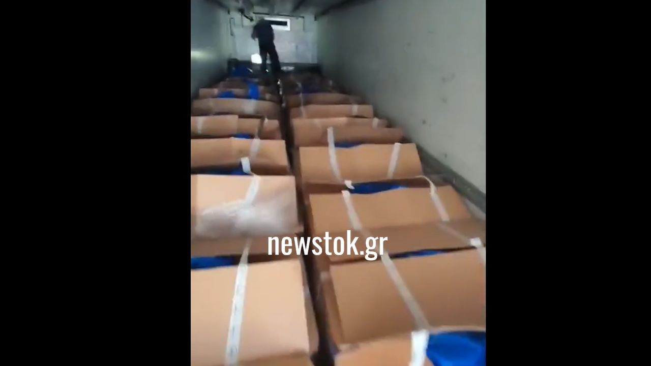 Ηγουμενίτσα: Έπιασαν νταλίκα με 300 κιλά skunk από Ισπανία – Βίντεο ντοκουμέντο