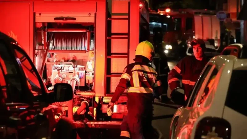 Χαλάνδρι: Υπό μερικό έλεγχο η φωτιά σε διαμέρισμα